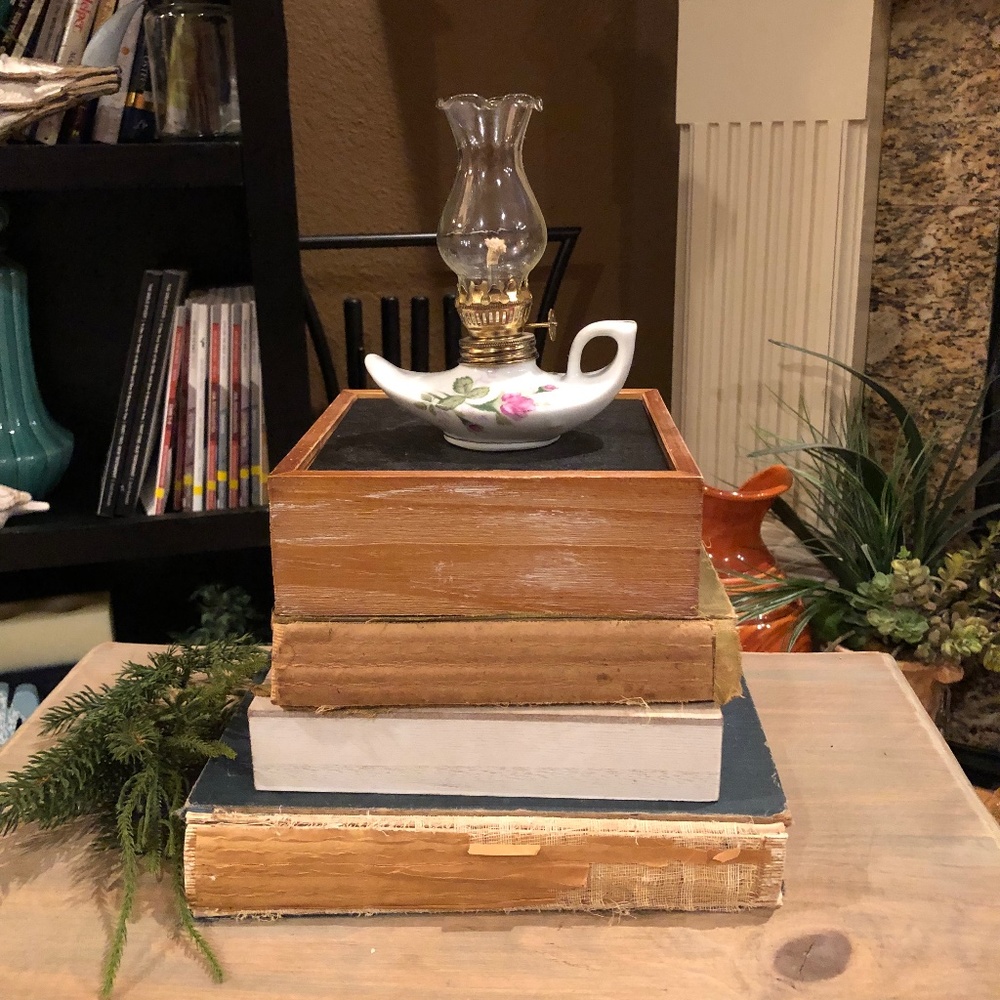 Porcelain Oil Lamy - Picture 1 of 6